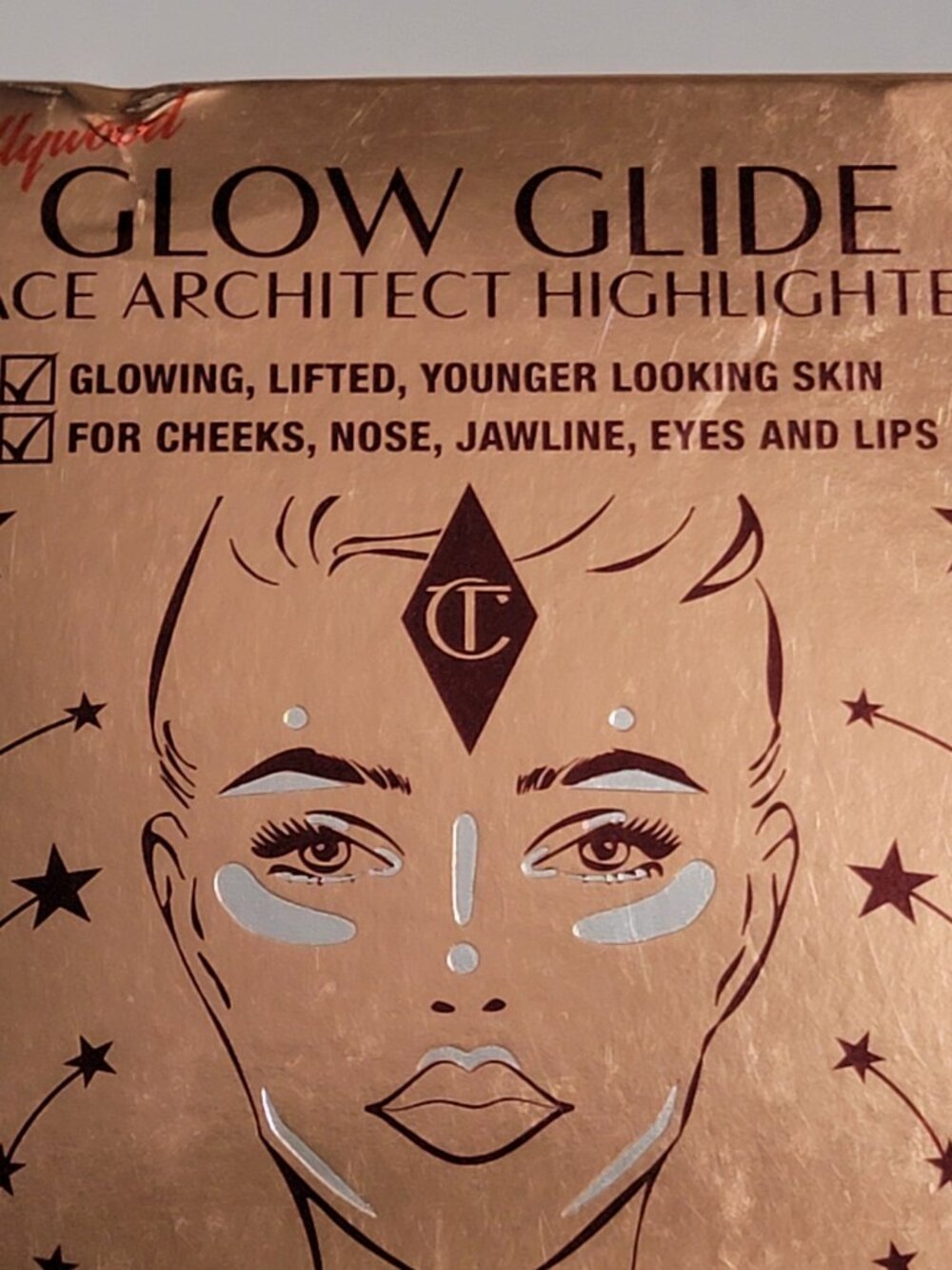 Charlotte Tilbury Glow Glide Guide Highlighter- Gilded Glow - Picture 3 of 13